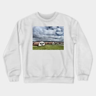 World war II POW camp Cultybraggan Camp near Crieff, west perthshire, Scotland Crewneck Sweatshirt